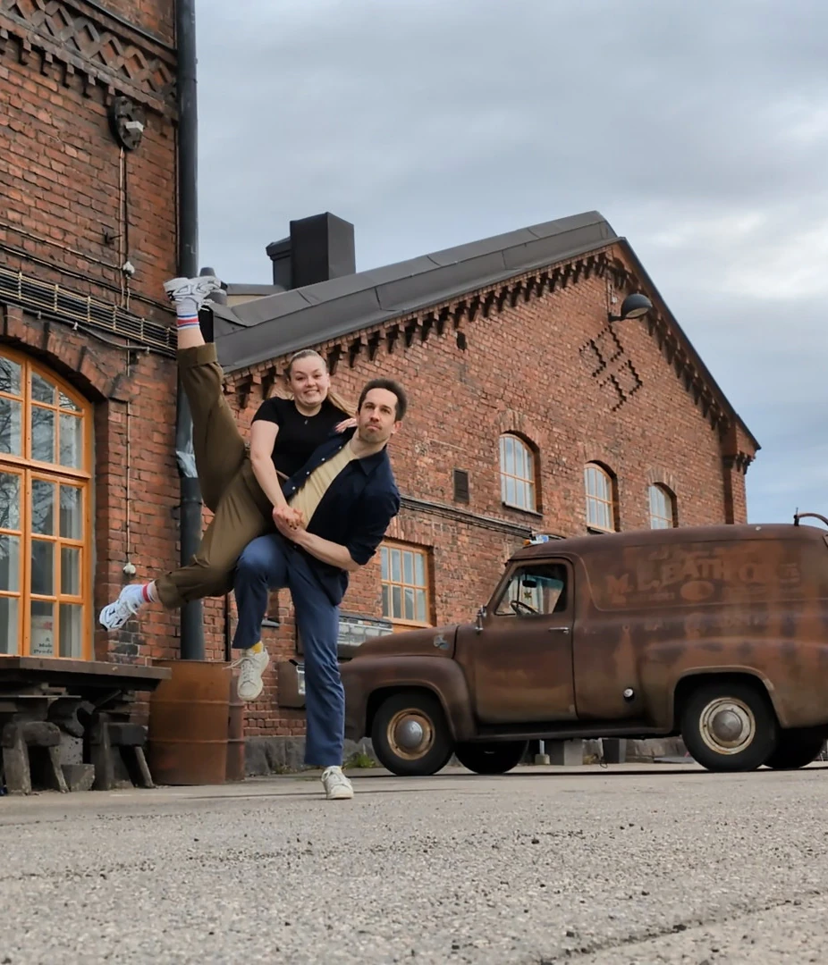 Lindy Hop Ninja Kick